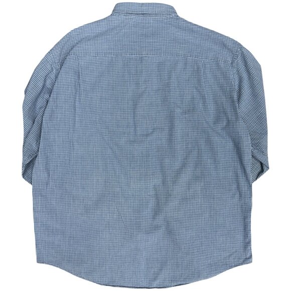 VINTAGE Men's L.L. BEAN Oxford‎ Long Sleeve Tartan Plaid Shirt | Size XL - Picture 4 of 8